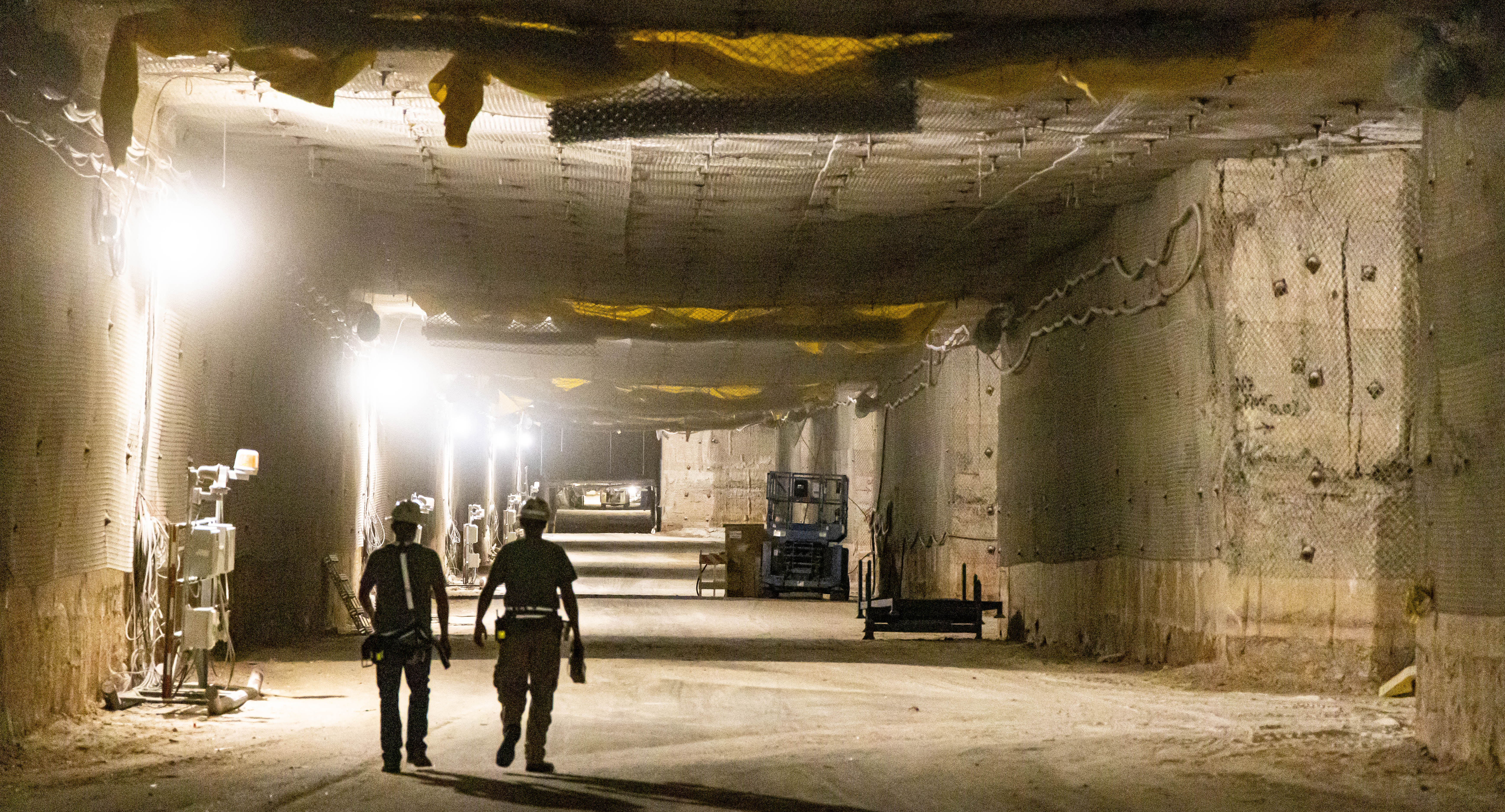 View of the underground